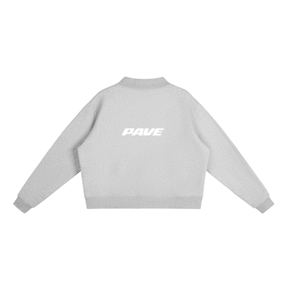 Lounge Mock-Neck Crew Sweatshirt