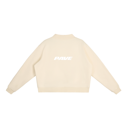 Lounge Mock-Neck Crew Sweatshirt