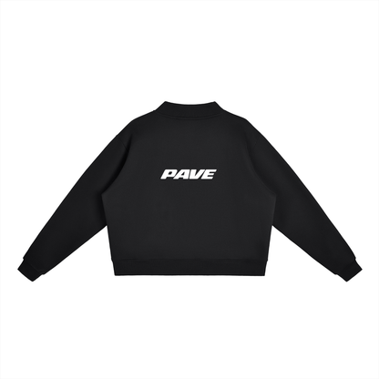 Lounge Mock-Neck Crew Sweatshirt