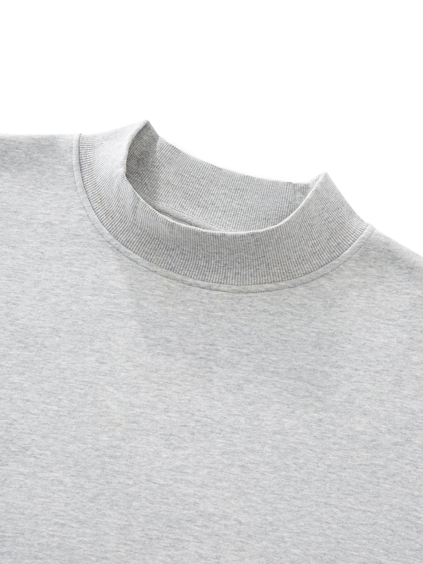 Lounge Mock-Neck Crew Sweatshirt
